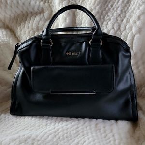 Nine West satchel handbag, Black